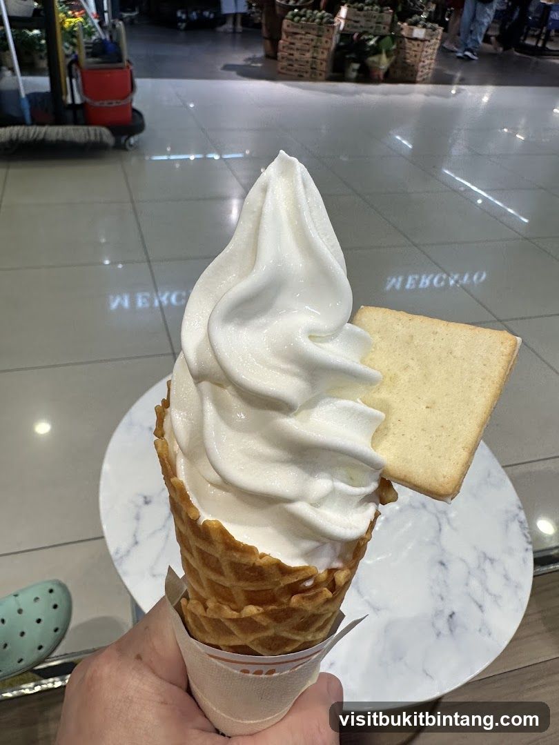 Soft Serve Ice Cream Cone