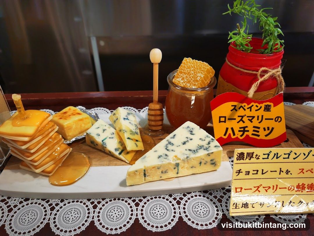 Cheese and Honey Display