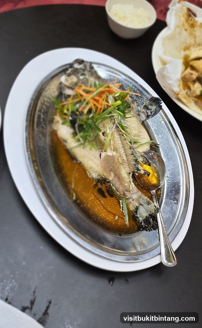 Steamed Fish
