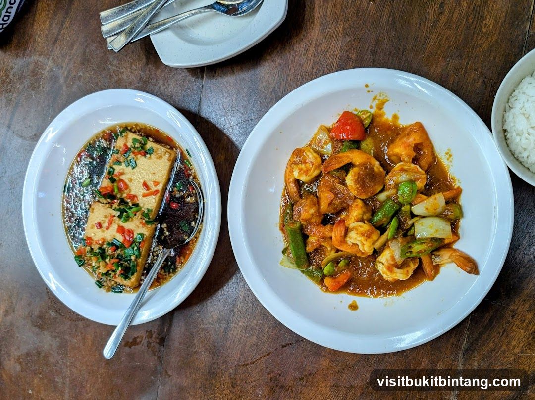 Tofu and Shrimp Dishes