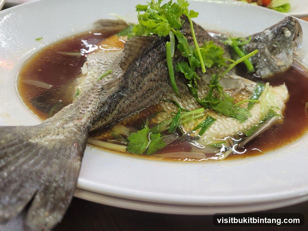 Steamed Fish
