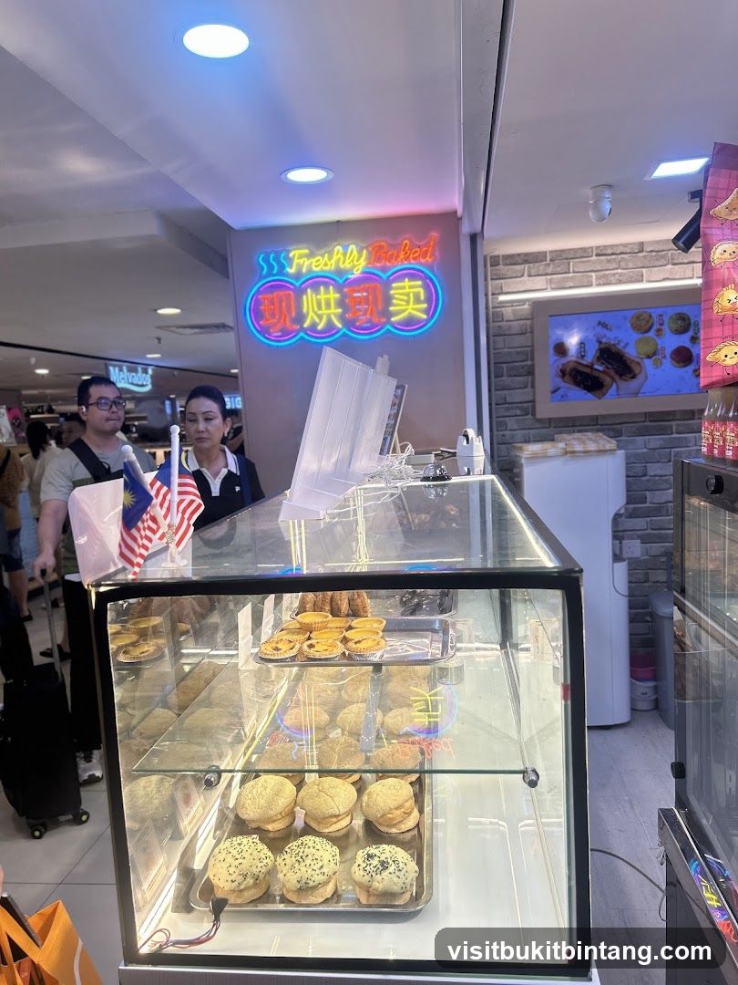 Freshly Baked Goods Display