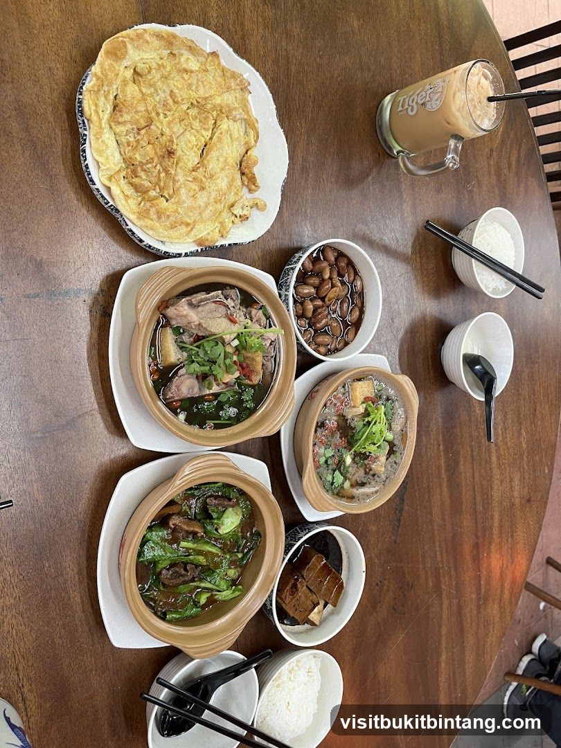 Table with Food and Drink