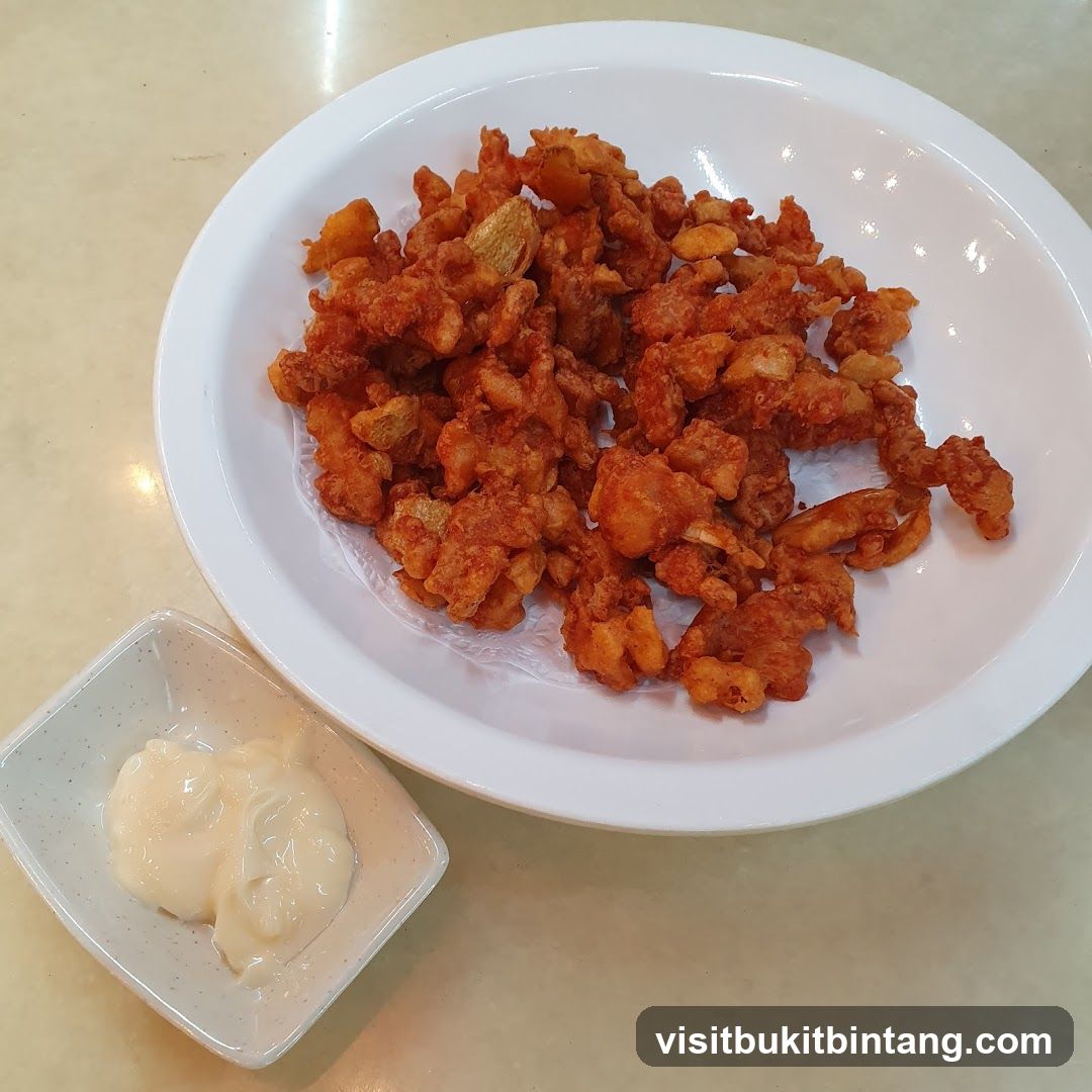 Fried Chicken Bites with Dip