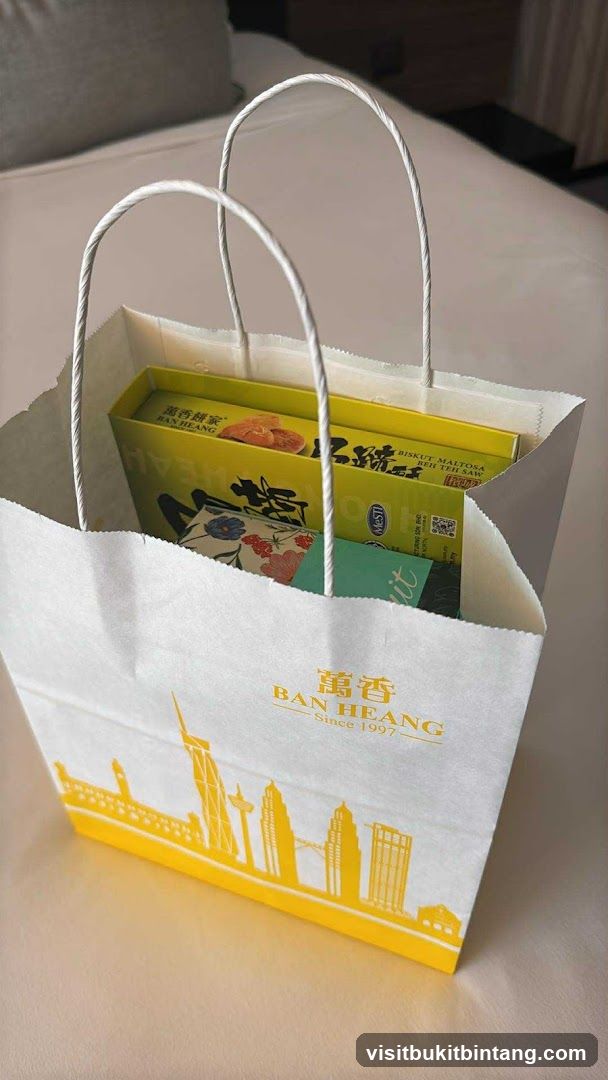Gift Bag with Biscuits