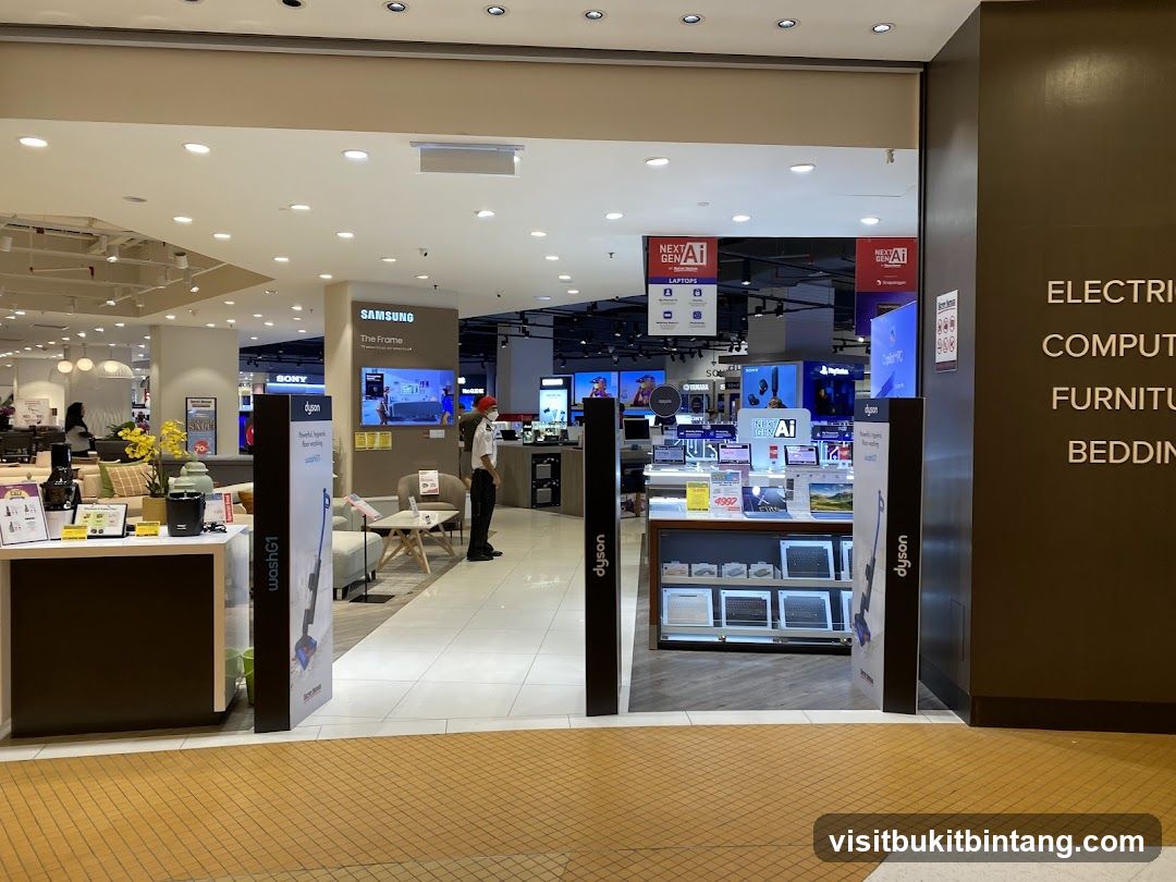 Electronics Store Entrance