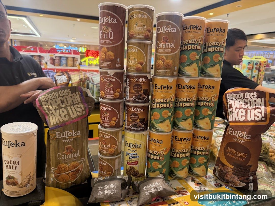 Assortment of Eureka Popcorn Flavors