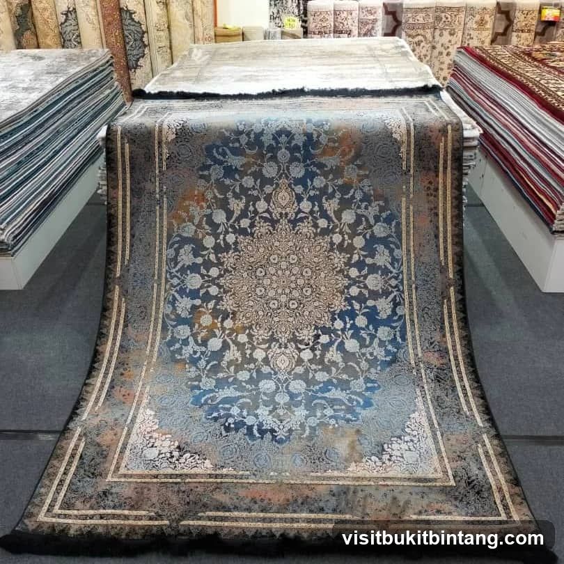 Display of Carpets