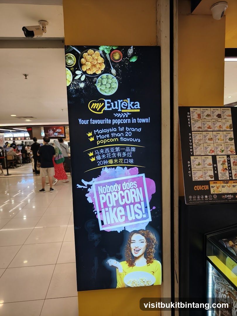 My Eureka Popcorn Advertisement