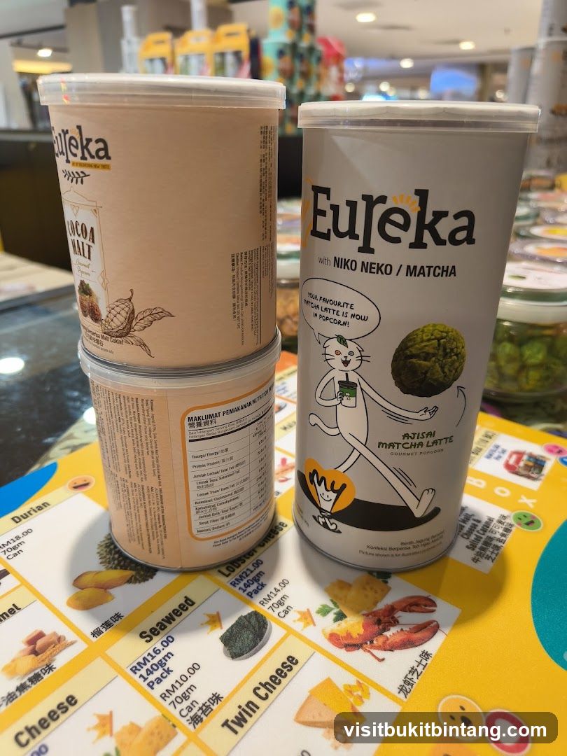 Eureka Popcorn Flavors