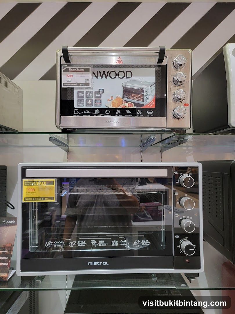 Ovens on Display