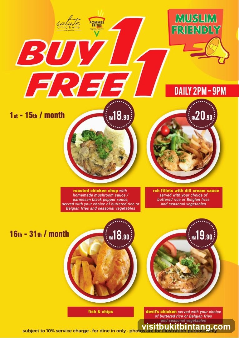 Buy 1 Free 1 Promotion