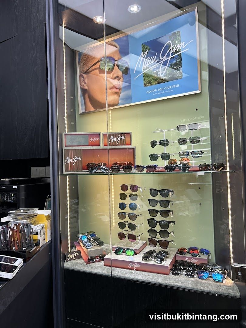 Maui Jim Sunglasses Display