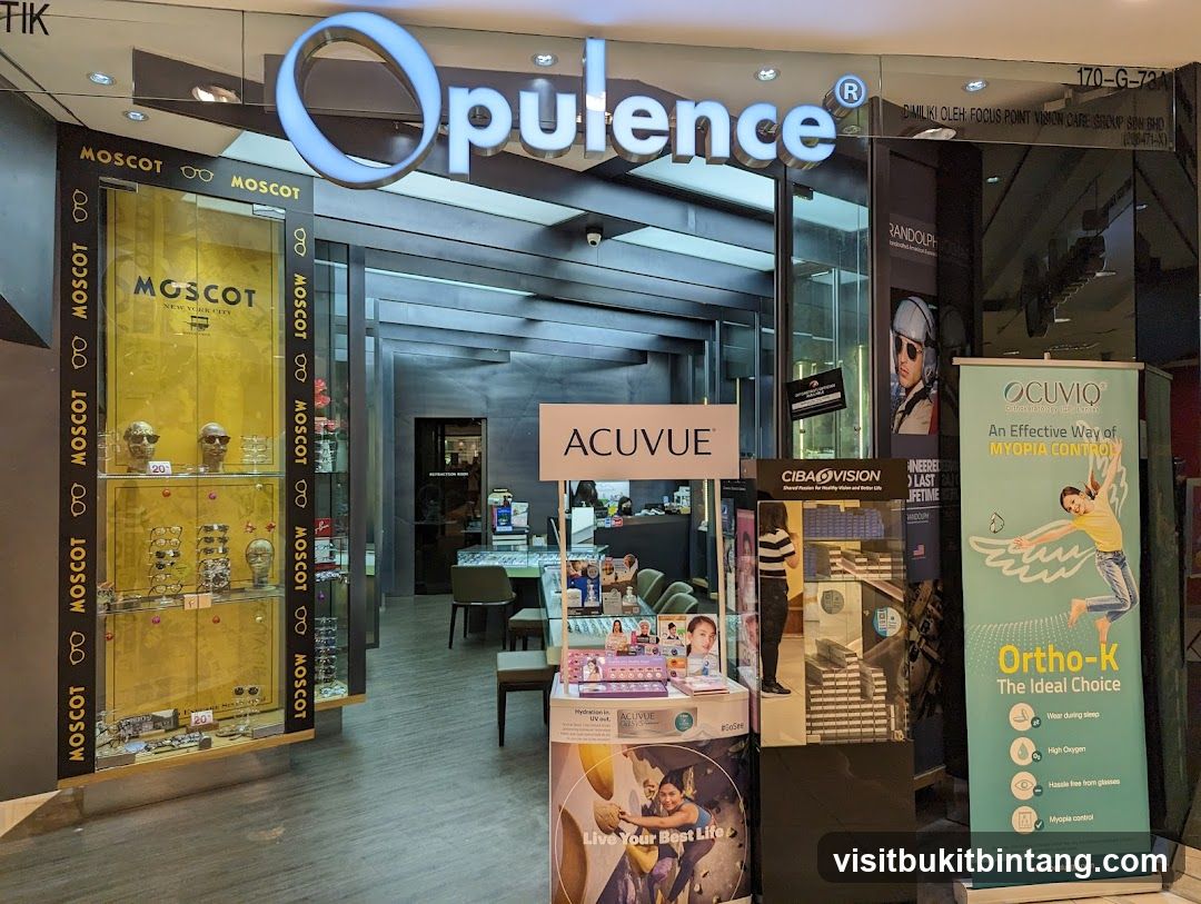 Opulence Optometrist Storefront