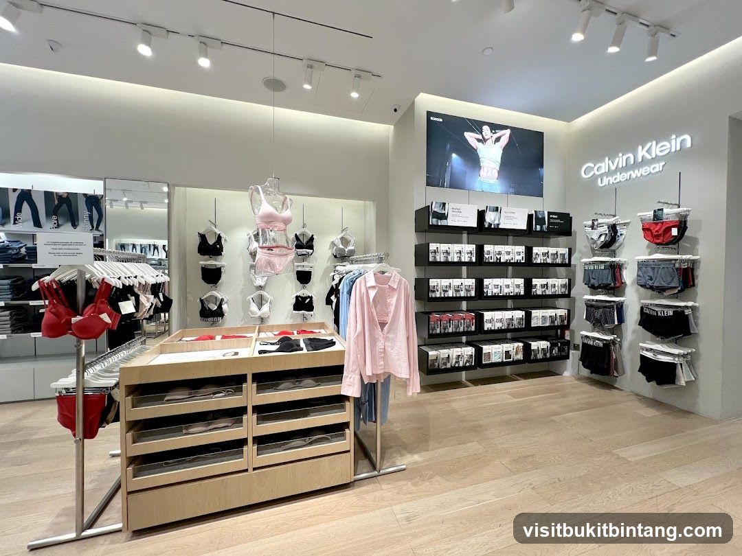 Calvin Klein Underwear Store Interior