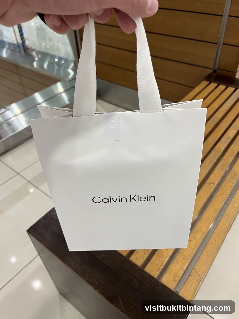 Calvin Klein Shopping Bag