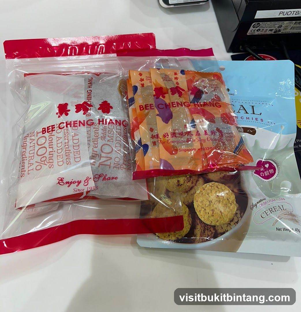 Bee Cheng Hiang Snacks