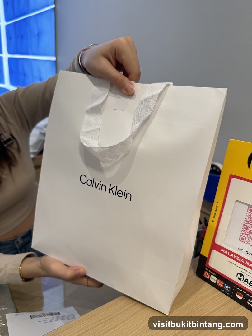 Calvin Klein Shopping Bag