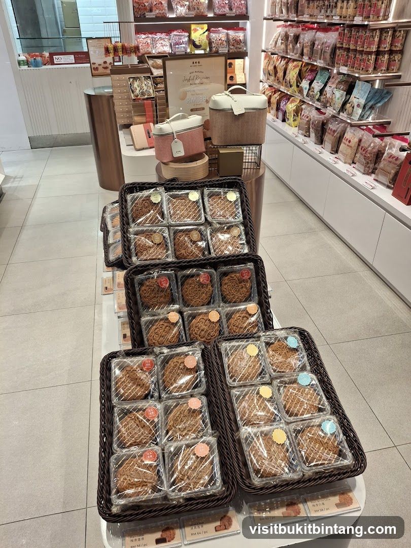 Mooncakes and Pastries Display