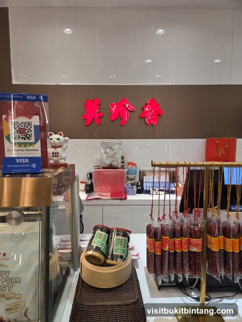 Sausage and Preserved Goods Display