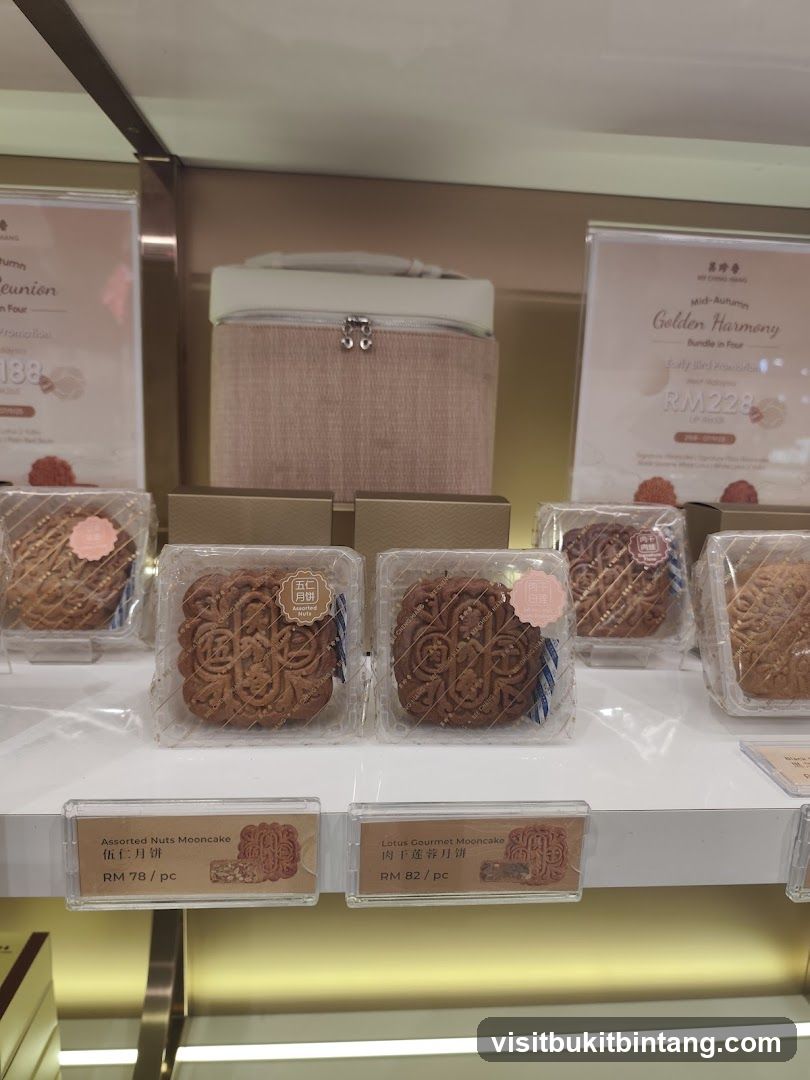 Mooncakes on Display