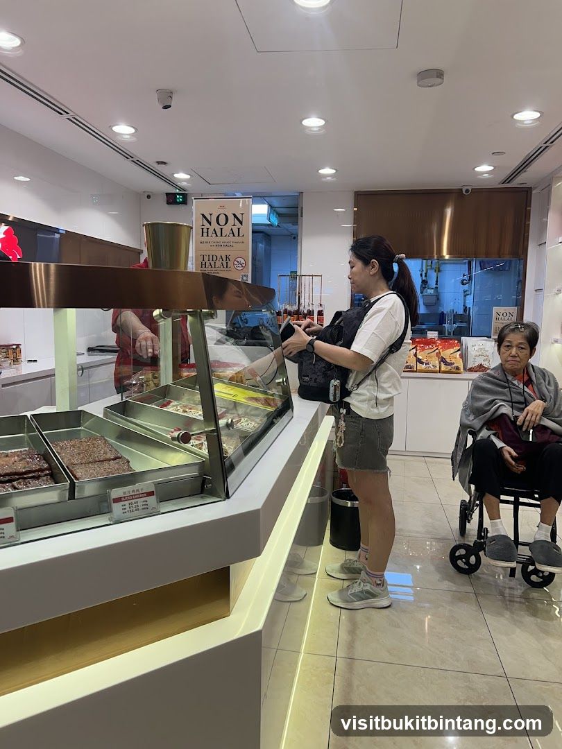 Bak Kwa Shop Interior