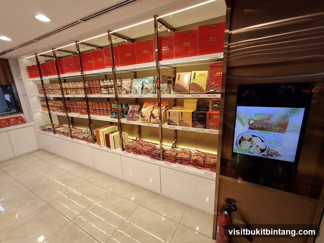 Store Interior with Packaged Goods
