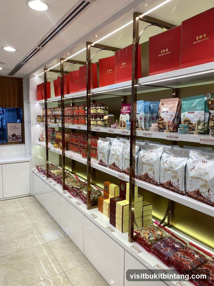 Store Interior with Packaged Goods