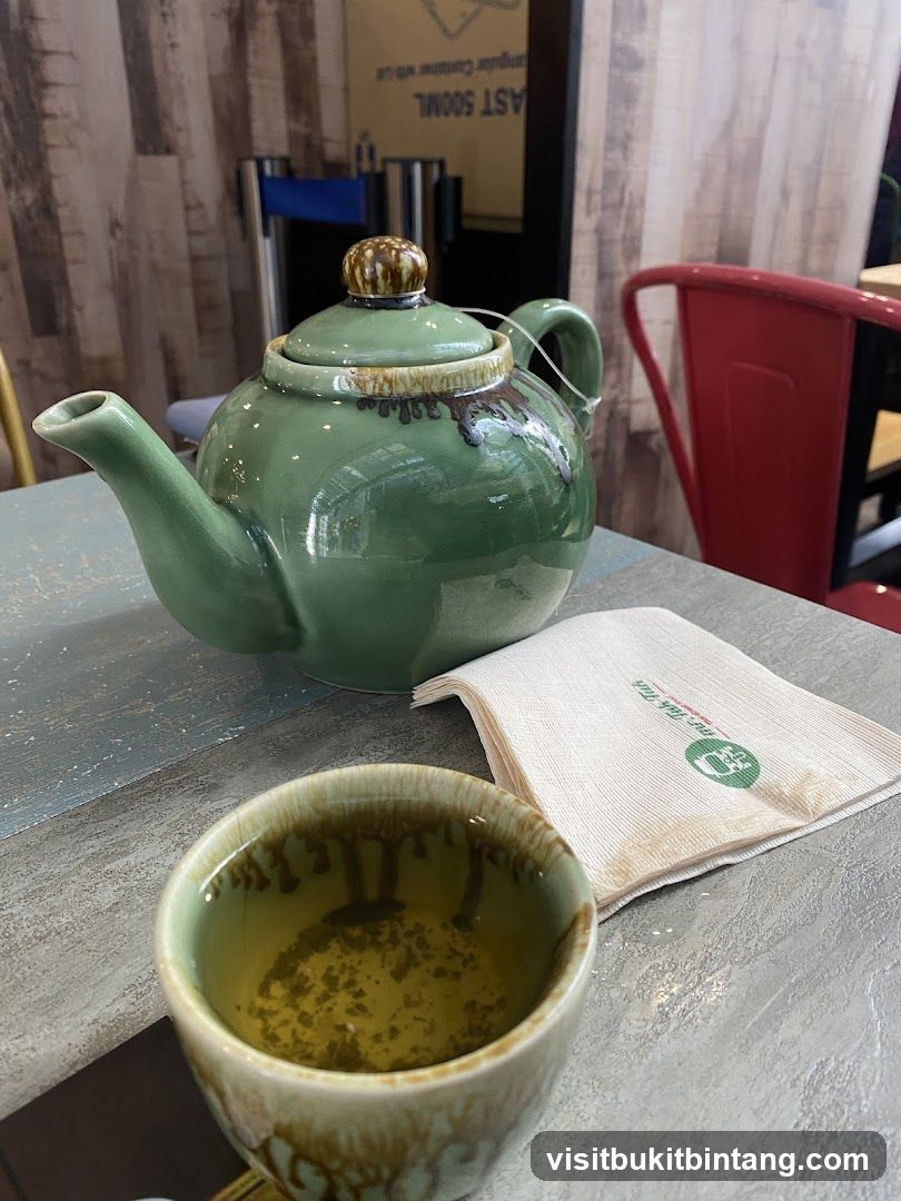 Tea Set on Table