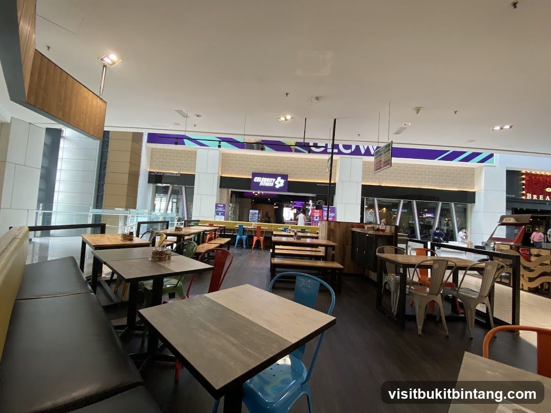 Restaurant Interior with Tables and Chairs