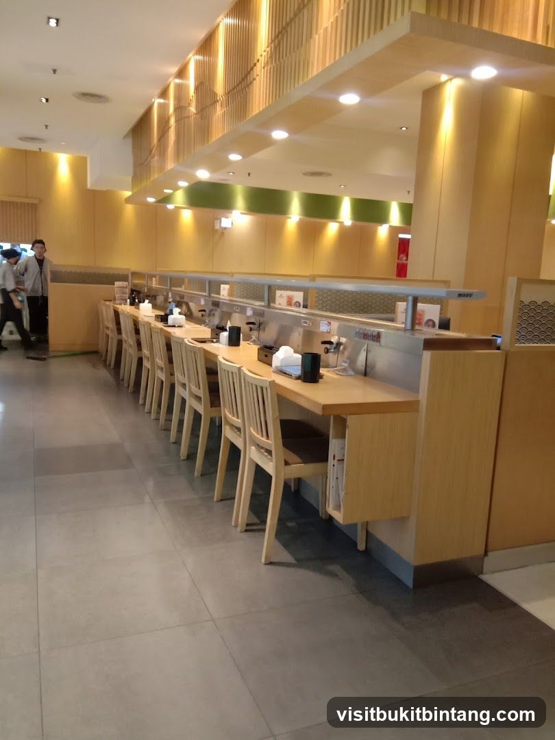 Sushi Restaurant Interior