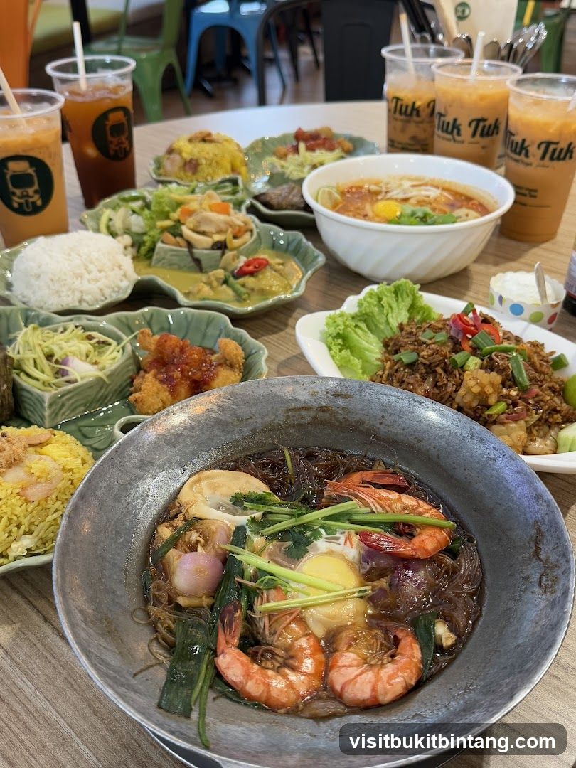 Thai Food Spread