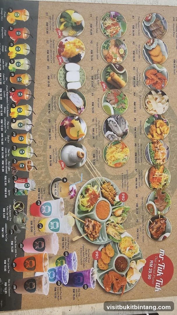mr. Tuk Tuk Thai Special Platter