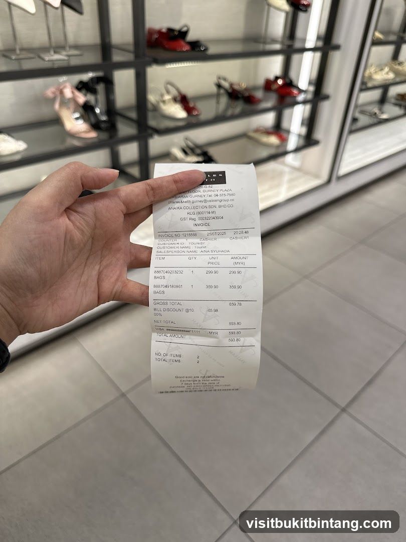 Sales Receipt