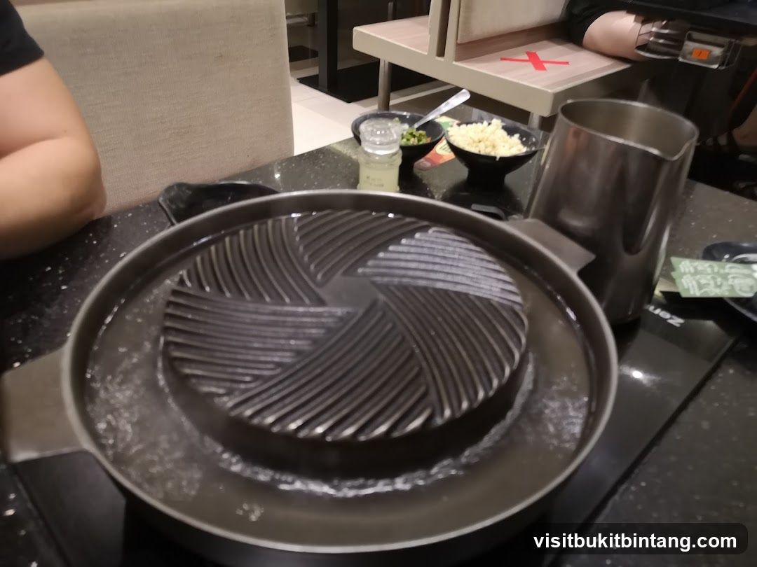 Grill and Condiments