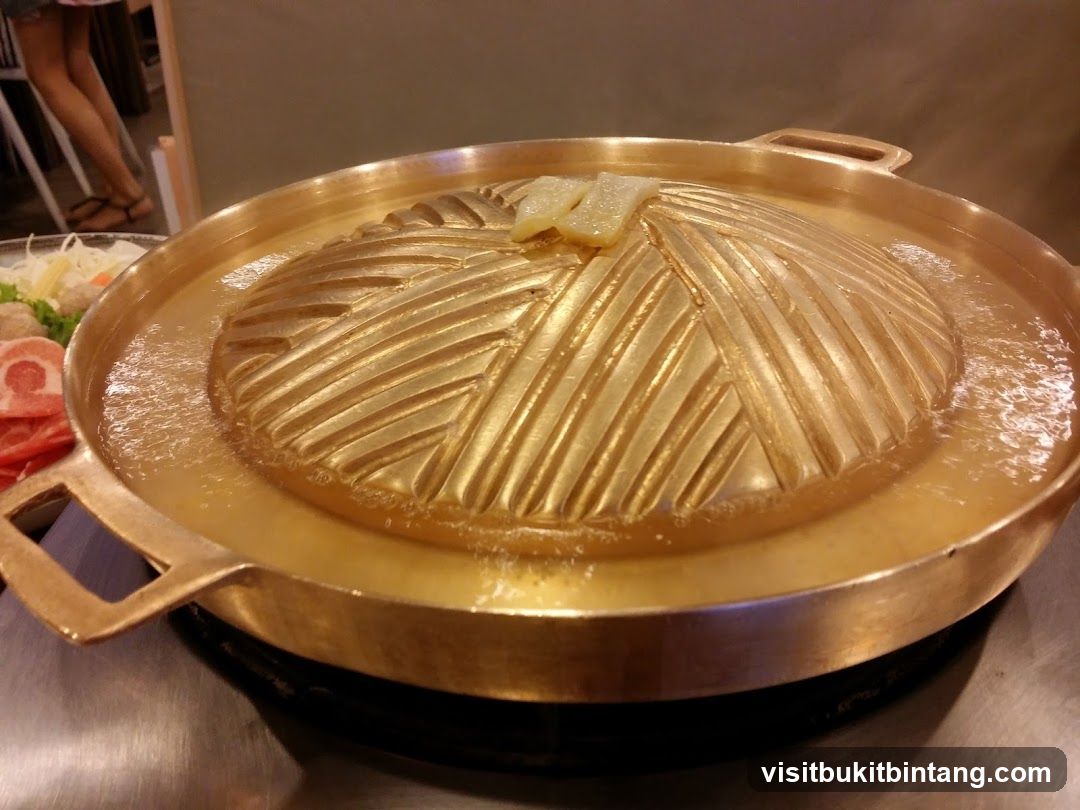 Grill Pan with Food