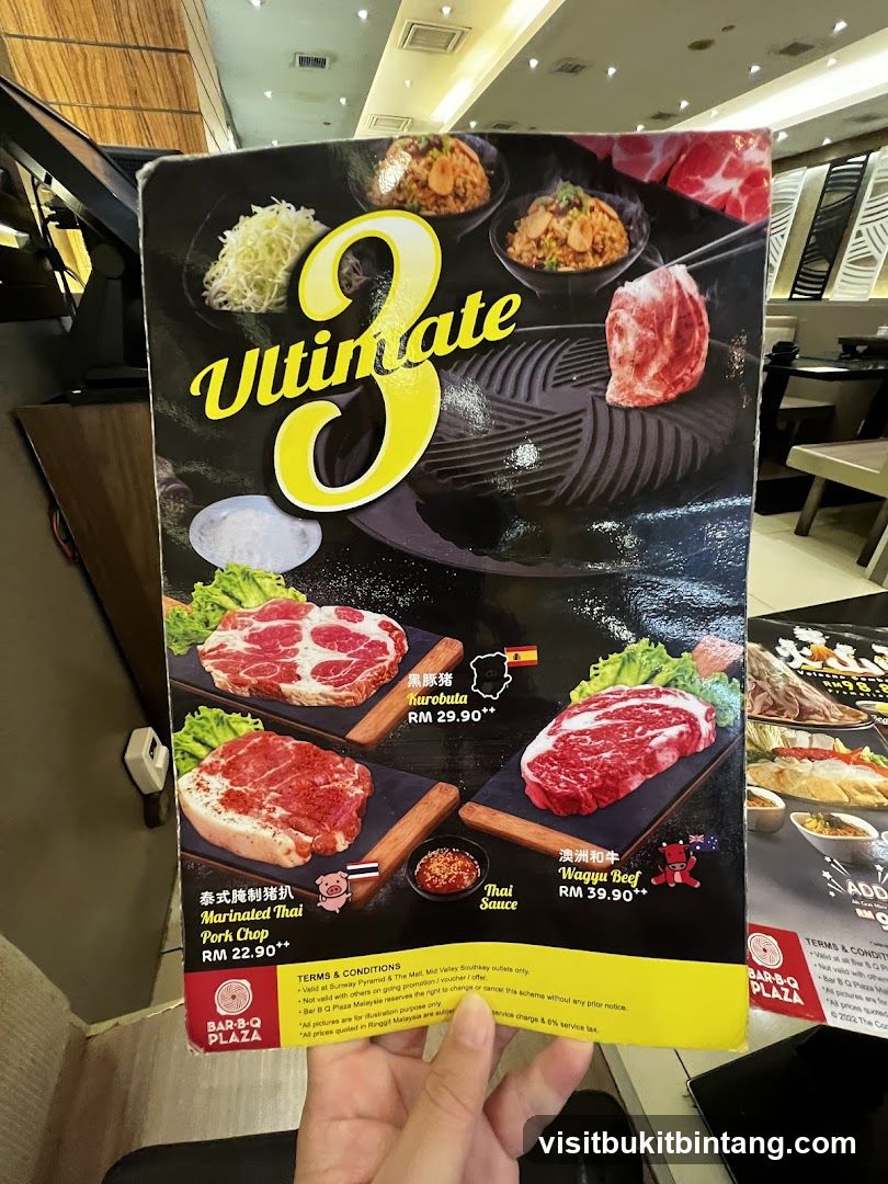 Bar-B-Q Plaza Menu