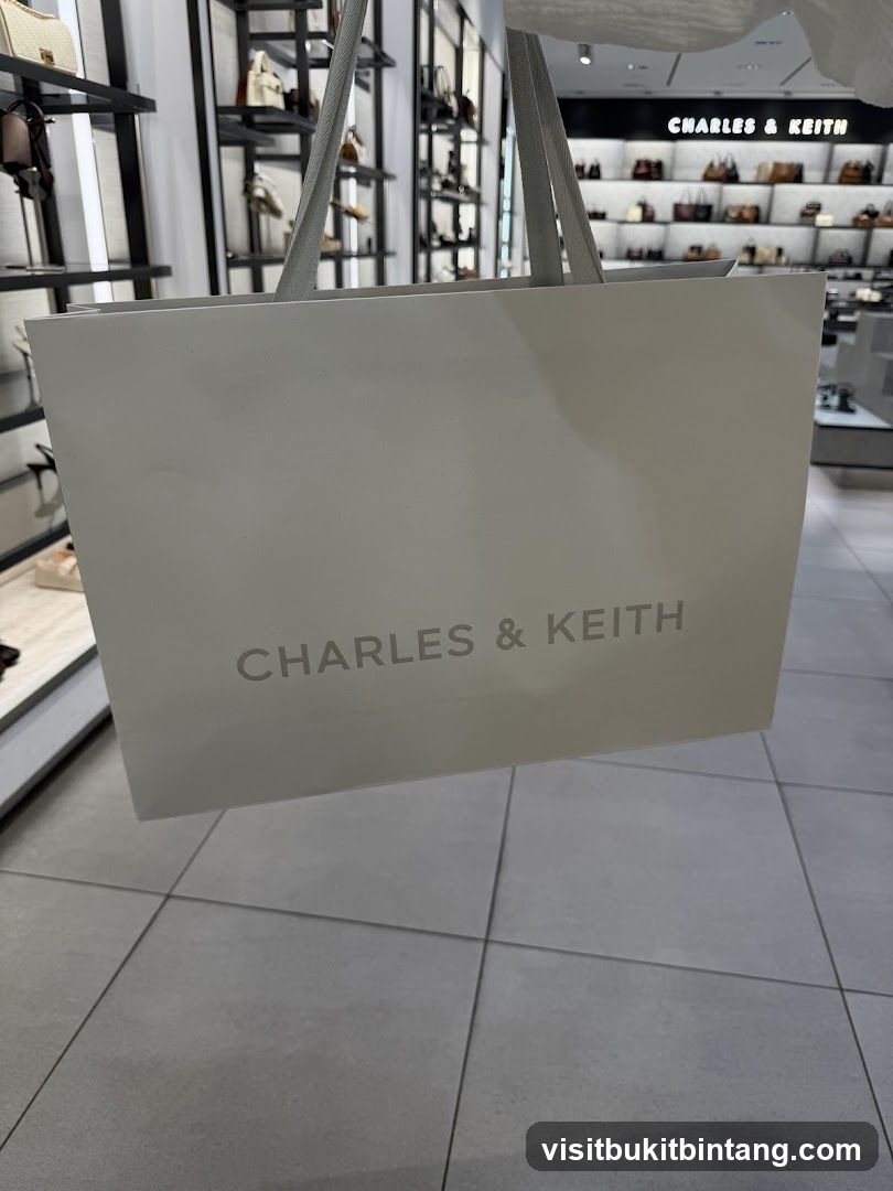 Charles & Keith Shopping Bag