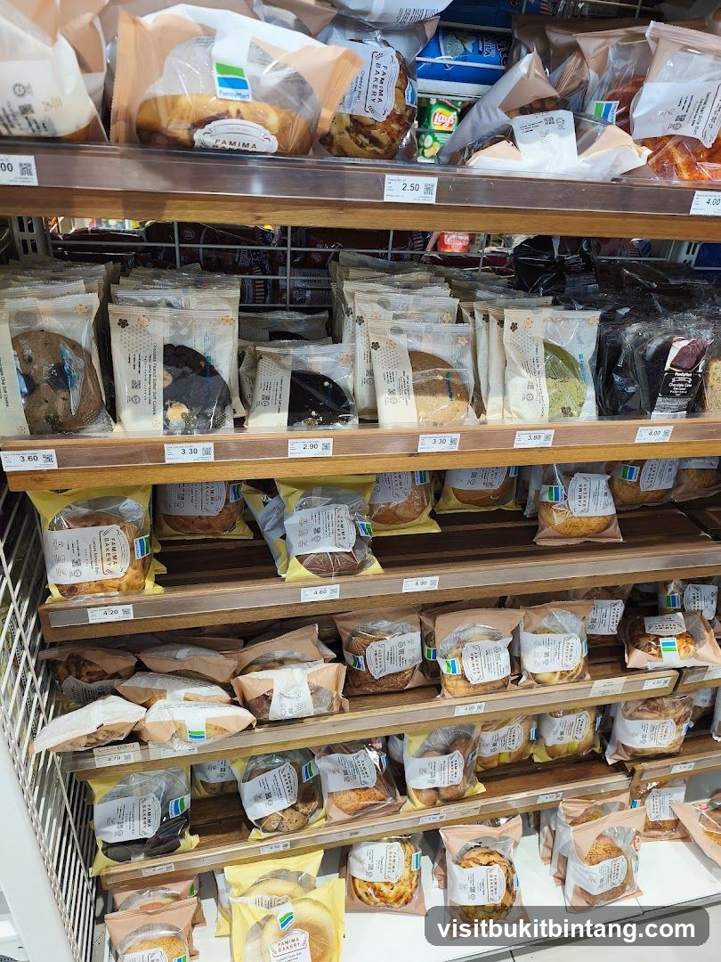 Packaged Baked Goods on Shelves
