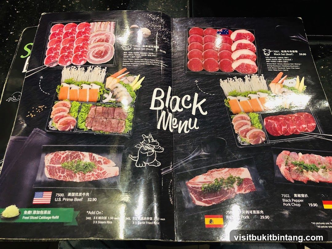 Black Menu