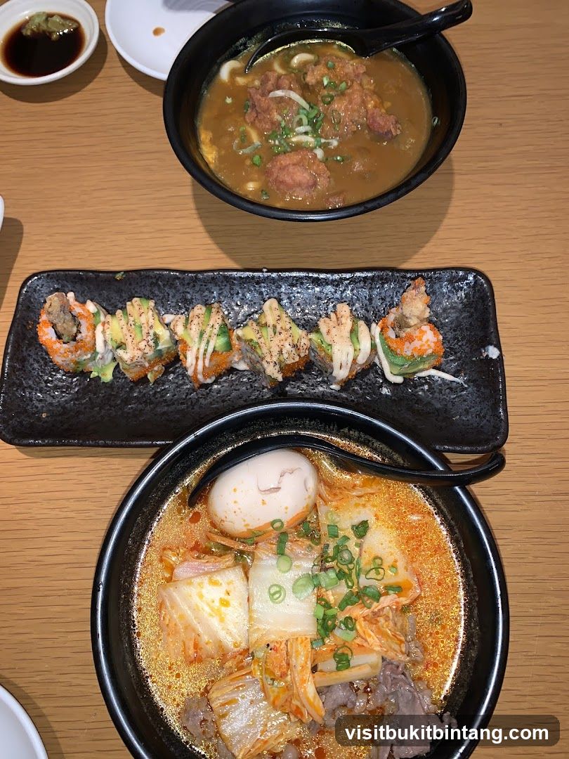 Japanese Food Spread