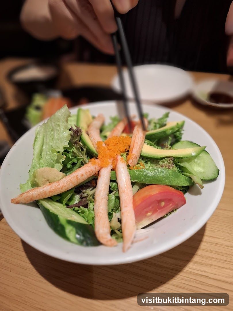 Crab Salad with Avocado and Cucumber