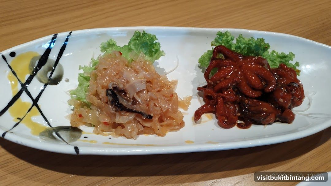 Two Appetizers on a Plate