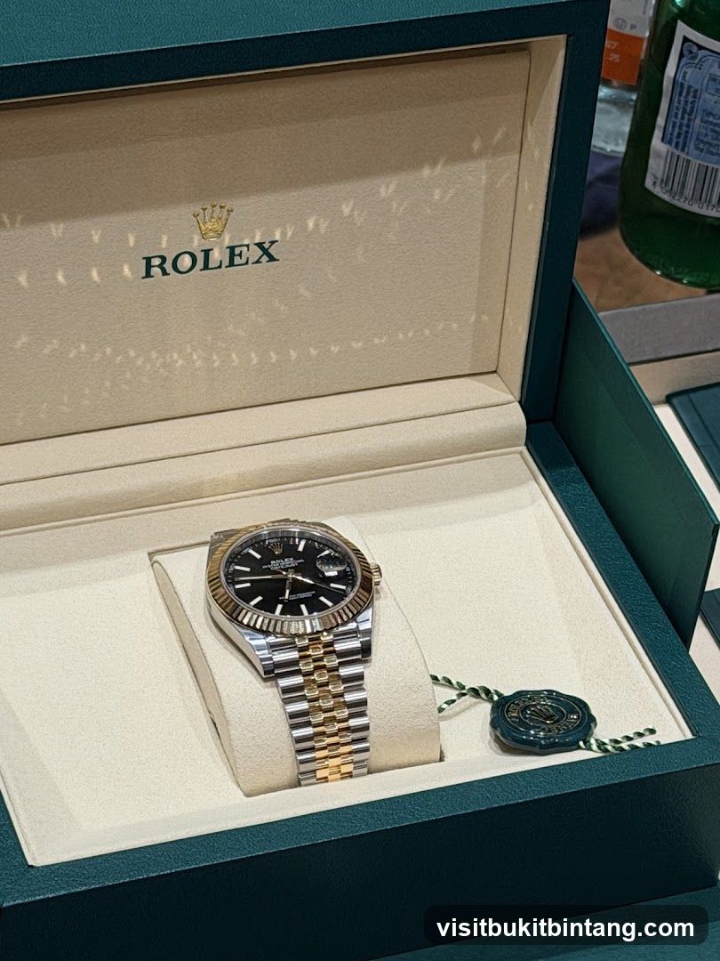 Rolex Watch in Box