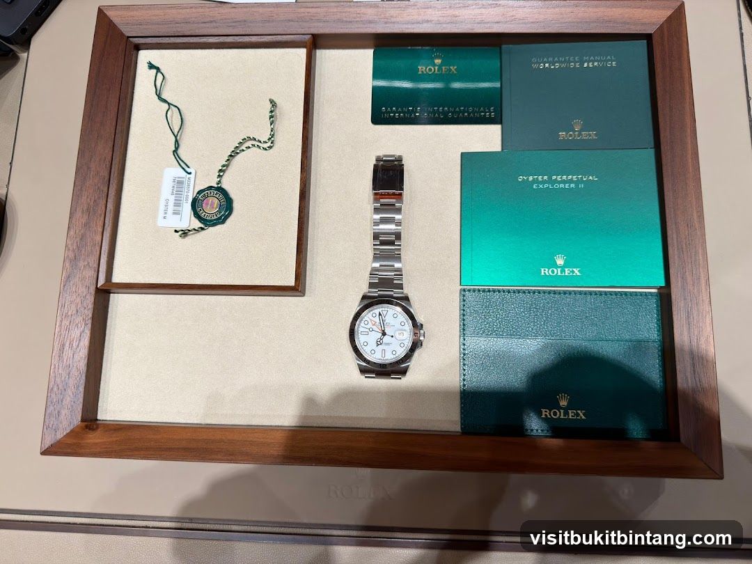 Rolex Watch Display