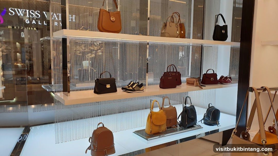 Handbags and Shoes Display