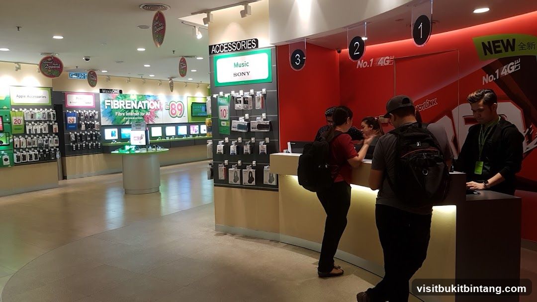 Electronics Store Interior