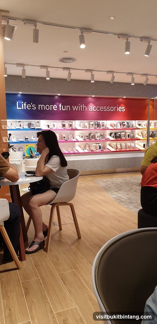 Store Interior with Accessories Display