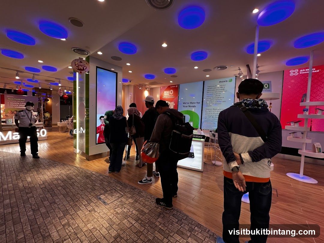 Maxis Store Interior