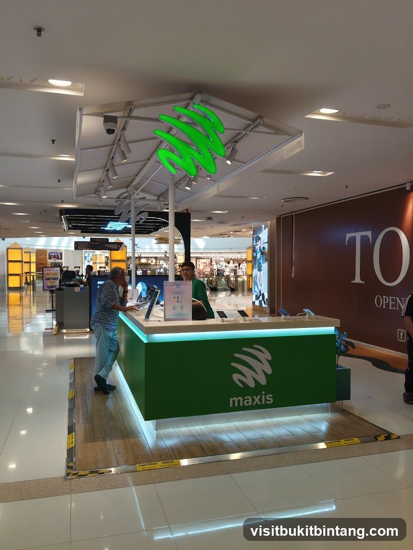 Maxis Store Counter